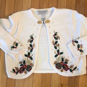 Vintage ugly Christmas sweater sz Medium